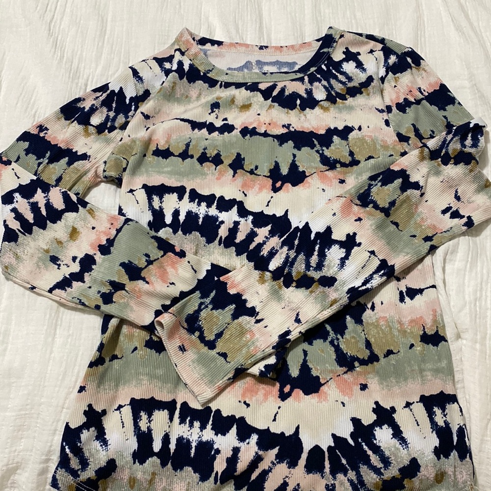 NOBO size M long sleeve multi color shirt